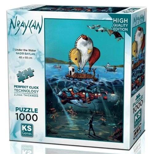 Ks Games 1000 Parça Under The Water Puzzle