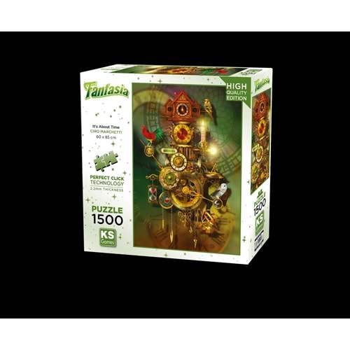 Ks Games 1500 Parça Its About Time Puzzle