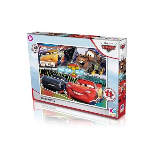 Ks Games 100 Parça - Cars 2 Çocuk Puzzle