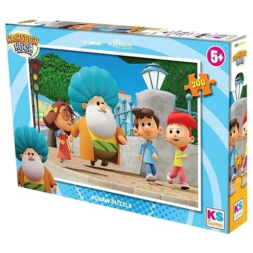 Ks Games 200 Parça - Nasreddin Hoca Çocuk Puzzle