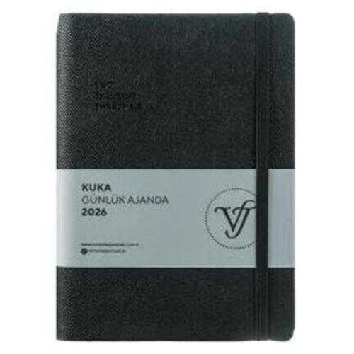 Victoria’s Journals 226 2398 Kuka Günlük Ajanda 2026 A5 14X20 5Cm 80 Gr 416 Sayfa Esnek Kapak