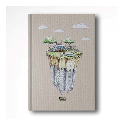 Kalipso Karavan 14X20 Cm Sert Kapak 192 Sayfa Çizgili Defter