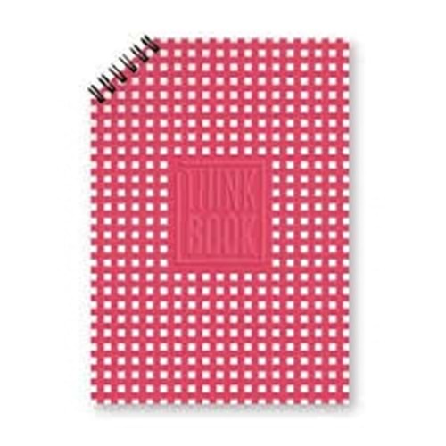 Thinkbook Bloknot Renkli Köşe Spiralli Defter Kırmızı