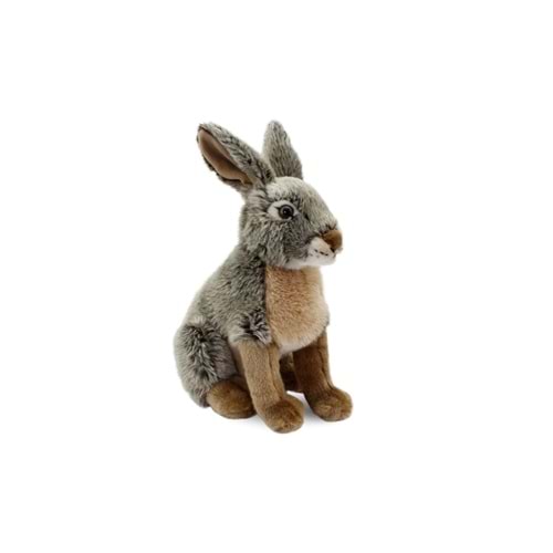 Animals Of The World Oturan Yaban Tavşanı Peluş Oyuncak 28 cm 20935
