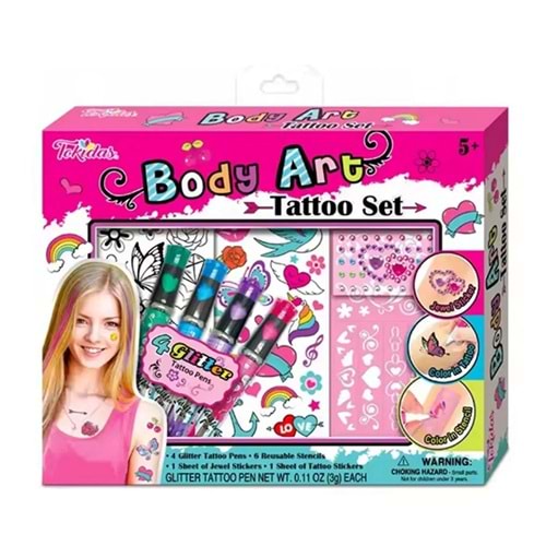 Tokidas Body Art Tattoo Set T11B