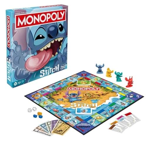 Monopoly Stitch Kutu Oyunu HASBRO