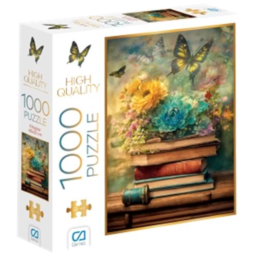 CA Games 1000 Parça Kitaplar Puzzle