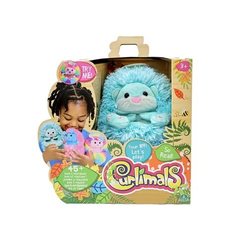 Curlimals Gıdıklanan Samur Lottie CUR00C02