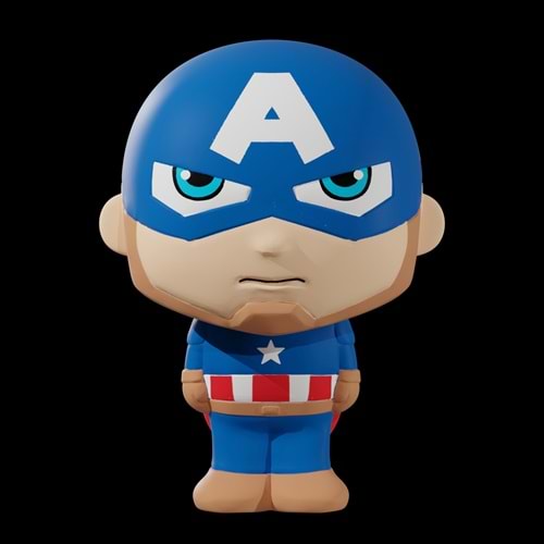 Marvel Avengers Squish Slow Rising Figür Kaptan Amerika