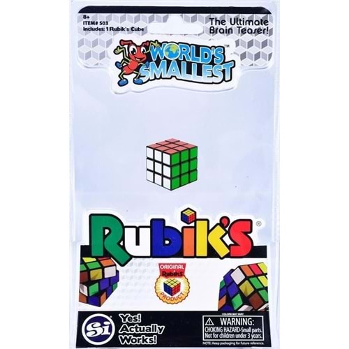 Worlds Smallest Rubik's Küp