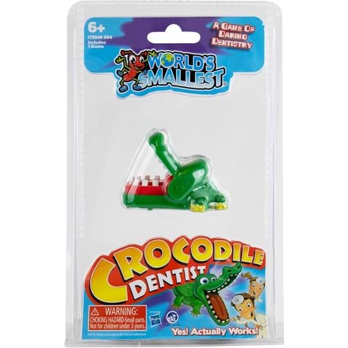 Worlds Smallest Crocodile Dentist