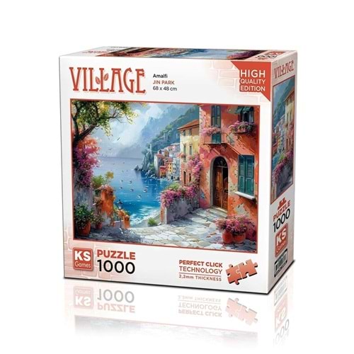 KS Games 1000 Parça 20808 Amalfi Italy Puzzle