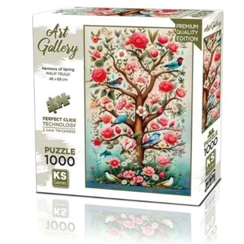 KS Games 1000 Parça Harmony of Spring Puzzle