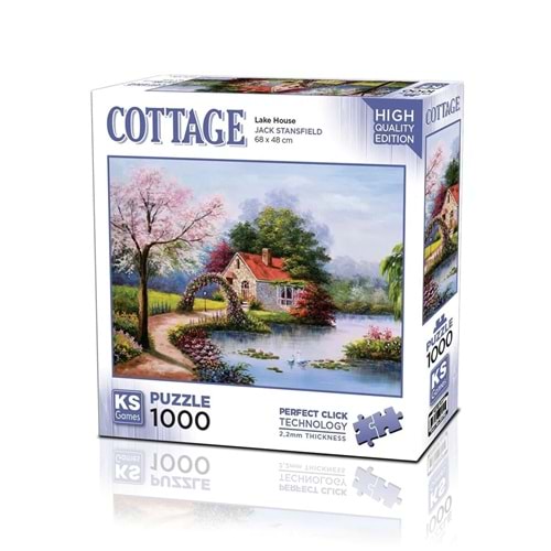 Ks Games 1000 Parça Lake House Puzzle 20782