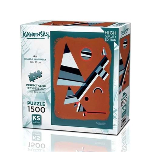 Ks Games 1500 Parça Gris Puzzle 22032