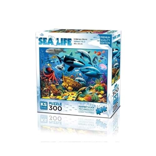 Ks Games 300 Parça Under Sea World Puzzle