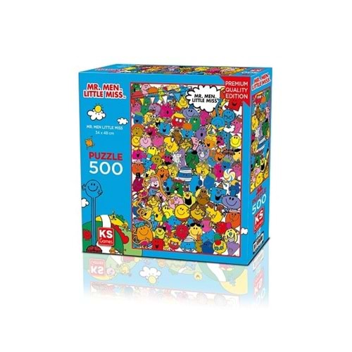 Ks Games 500 Parça Mr. Men Puzzle