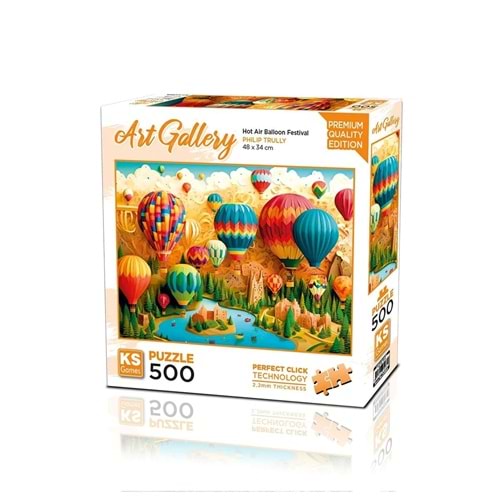Ks Games 500 Parça Hot Air Balloon Festival Puzzle