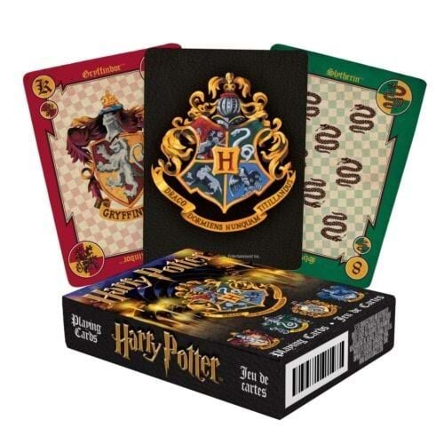 Aquarius 52357 Harry Potter oyun kartları, çok renkli, 7,6 cm