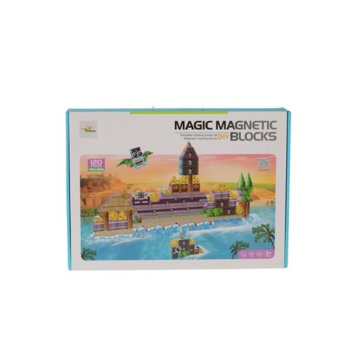 6600 Manyetik Puzzle 120 Parça