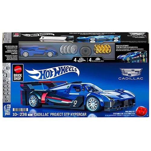 Hot Wheels Speed Serisi Cadillac Project GTP Hypercar Araba Yapım Seti JFR89