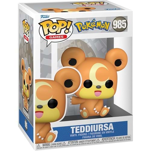 Funko Pop Games: Pokemon - Teddiursa (emea) Wholesale