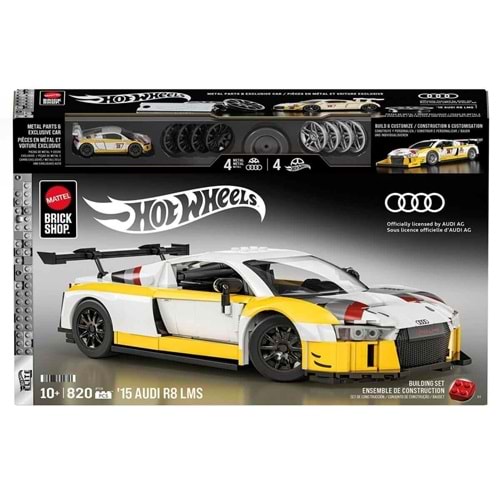 Hot Wheels Elite Serisi 15 Audi R8 LMS Yapım Seti 820 Parça JFT18