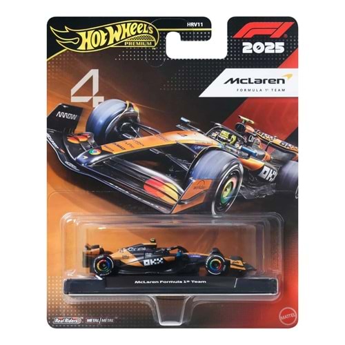 Mattel Hot Wheels F1 McLaren Norris 1:64 ölçekli