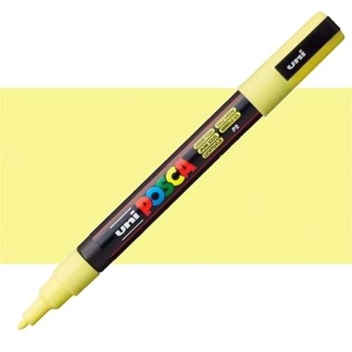 Uni Posca Pc-3M 0.9-1.3 Güneş Sarısı Su Bazlı Marker