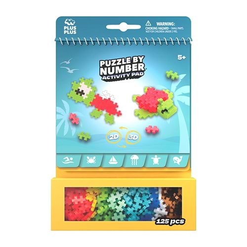 Plus-Plus Ocean Activity Pad 125 Parça