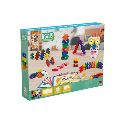 Plus-Plus Big Learn to Build Activity (130 Parça)