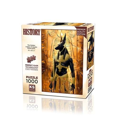 Ks Games 1000 Parça Puzzle Golden Legacy Of Anubis