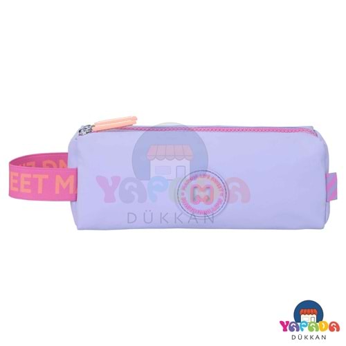 Marshmallow Smoothy Purple 65730 Lila Çift Bölmeli Fermuarlı Kalem Çantası