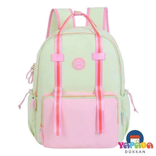Marshmallow Fresky Lime 65521 43 x 33 x 16 cm Laptop Bölmeli Yeşil Okul Sırt Çantası