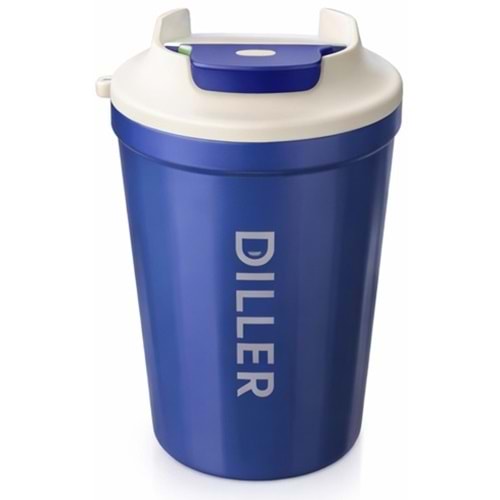 Vagonlife Diller 380 Ml Çelik Termos Matara Mavi Vgn-9079