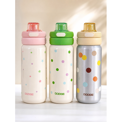 Dodge Drink Joy 560 ML Çelik Su Matara Termos – BPA İçermez, Sızdırmaz Kapaklı, Şık Tasarım