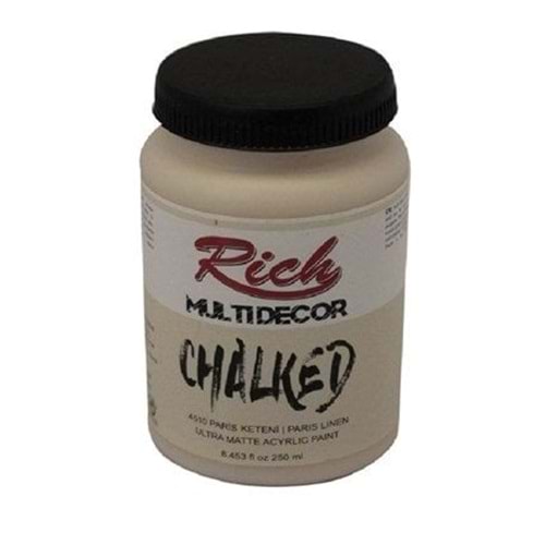 Rich Multi Decor Chalked Ultra Mat Akrilik Boya 250cc. 4510 Paris Keteni