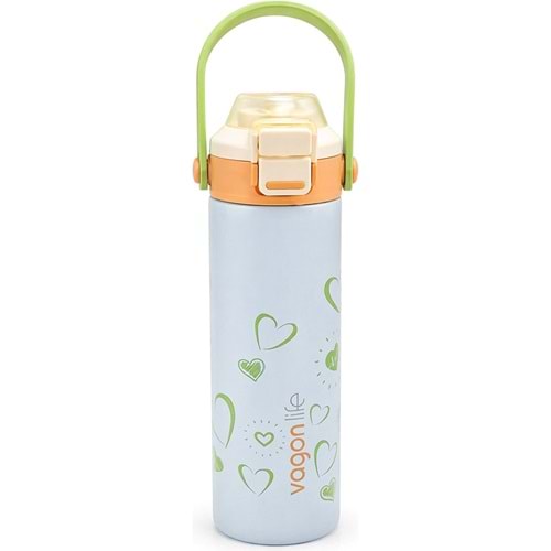 Vagonlife VGN-1110 600 ml Çelik Termos Mavi