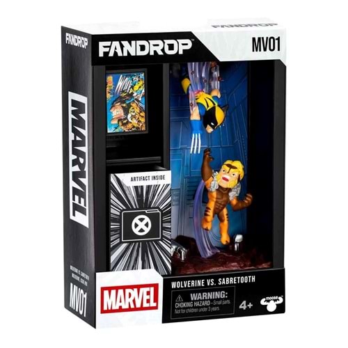 FANDROP Marvel Wolverine Sabretooth'a Karşı Diorama Seti