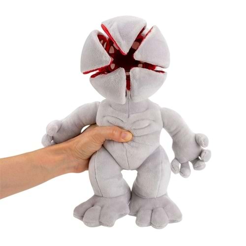 Jazwares Stranger Things Demogorgon Özelliği Pelüş - 30 cm Yumuşak Pelüş, Açılır Başlı ve Ses Efektler STRT0043 -