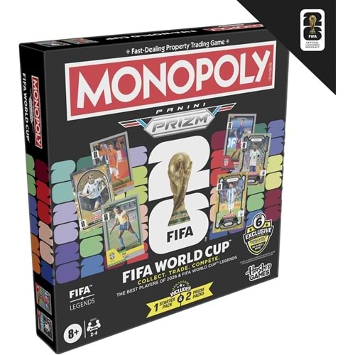 Monopoly Fifa World Cup 2026 Panini Prizm Edisyonu - G2633