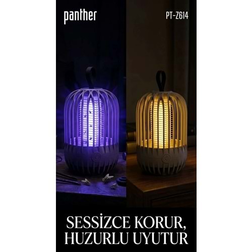 Panther Pt-Z614 Usb Sarjli Sinek Öldürücü Isik