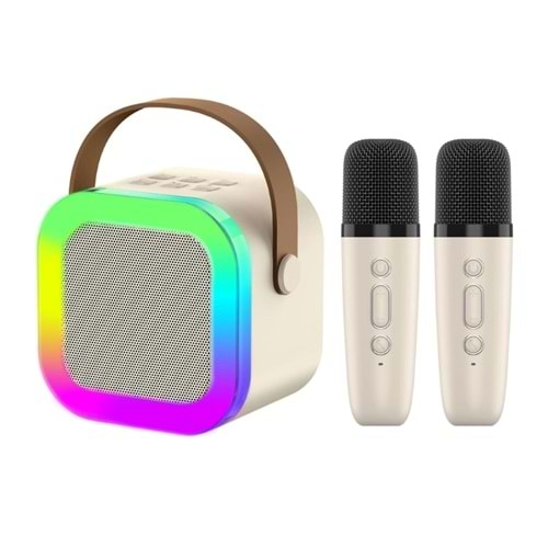 Wireless Karaoke Sound System K-12 Çift Mikrofon