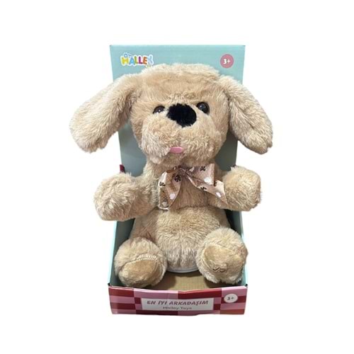 Halley Toys 28 cm Müzikli Hareketli Köpek Peluş Oyuncak