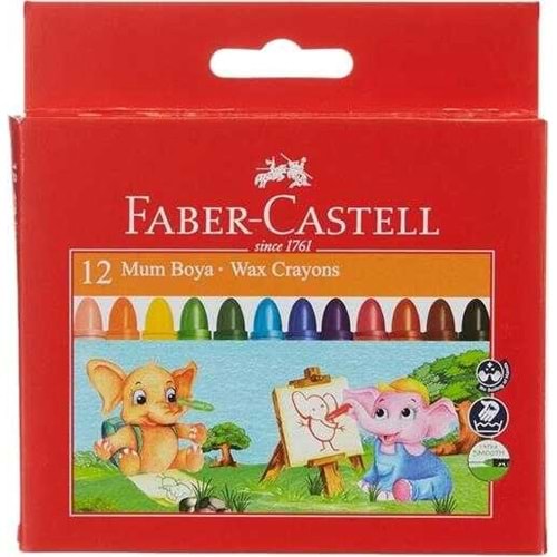 Faber - Castell Mum Pastel Boya Süper Yıkanabilir 12 120040