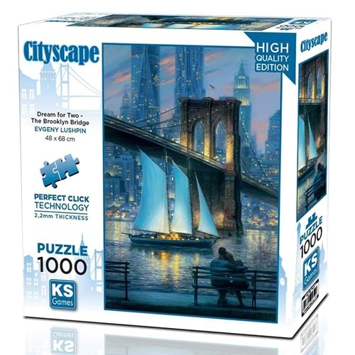 Ks Games 1000 Parça İki Kişilik Rüya Puzzle - Evgeny Lushpin