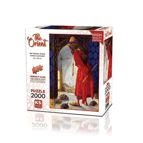 KS Games Puzzle 2000 Parça Kaplumbağa Terbiyecisi – Osman Hamdi Bey 22527