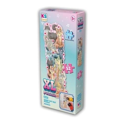 Ks Puzzle 52 Parça XL Puzzle - Cats