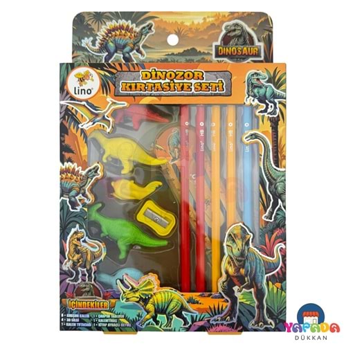 Lino LK-005 Dinozor Temalı Kırtasiye Seti