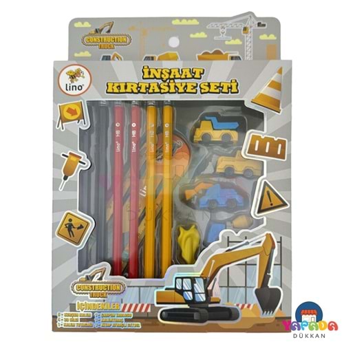 Lino LK-006 İnşaat Temalı Kırtasiye Seti